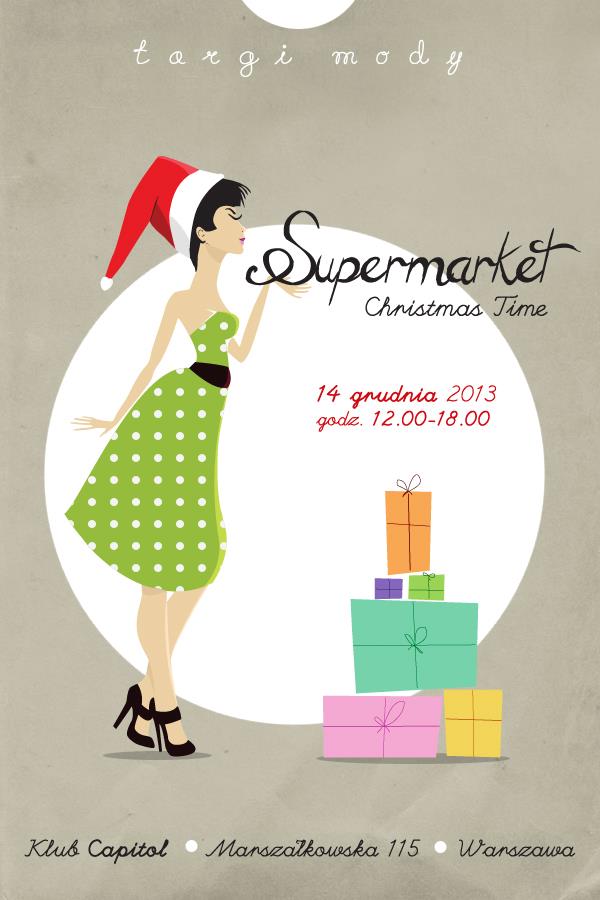 Super Market Christmas Time