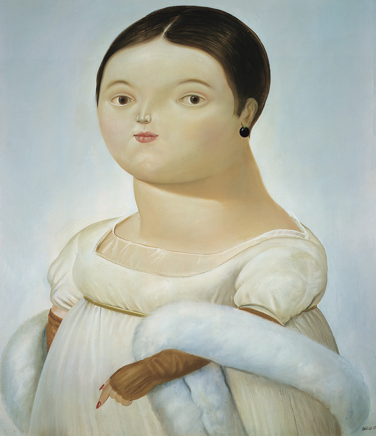 Mademoiselle Riviere, Fernando Botero, Columbia 1979