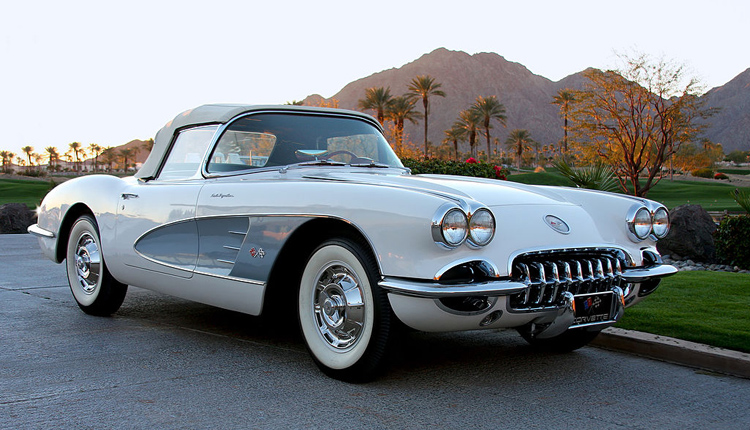 American Dream, Chevrolet Corvette 1960, fot. Rex Gray, CC BY 2.0