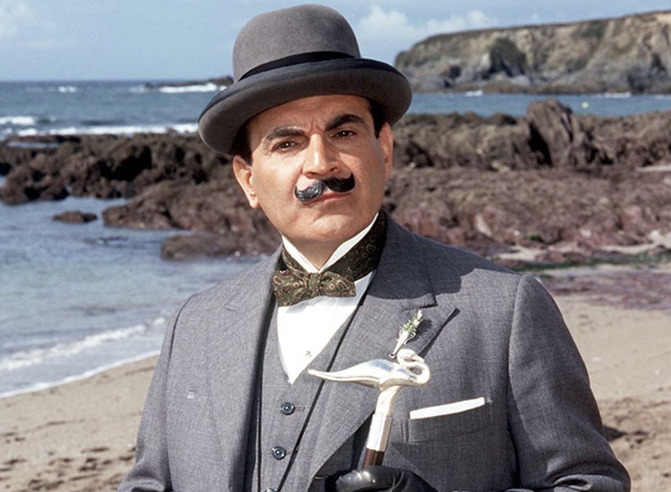 Hercules Poirot (David Suchet), fot. ITV